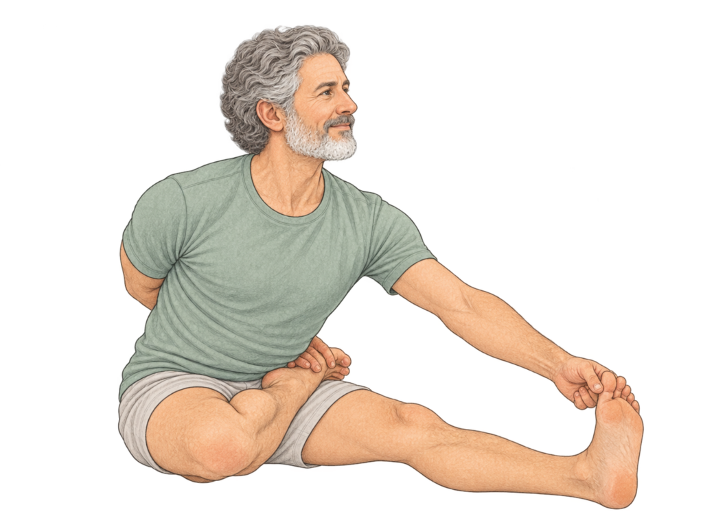 Ardha Baddha Padma Paschimottanasana en yoga