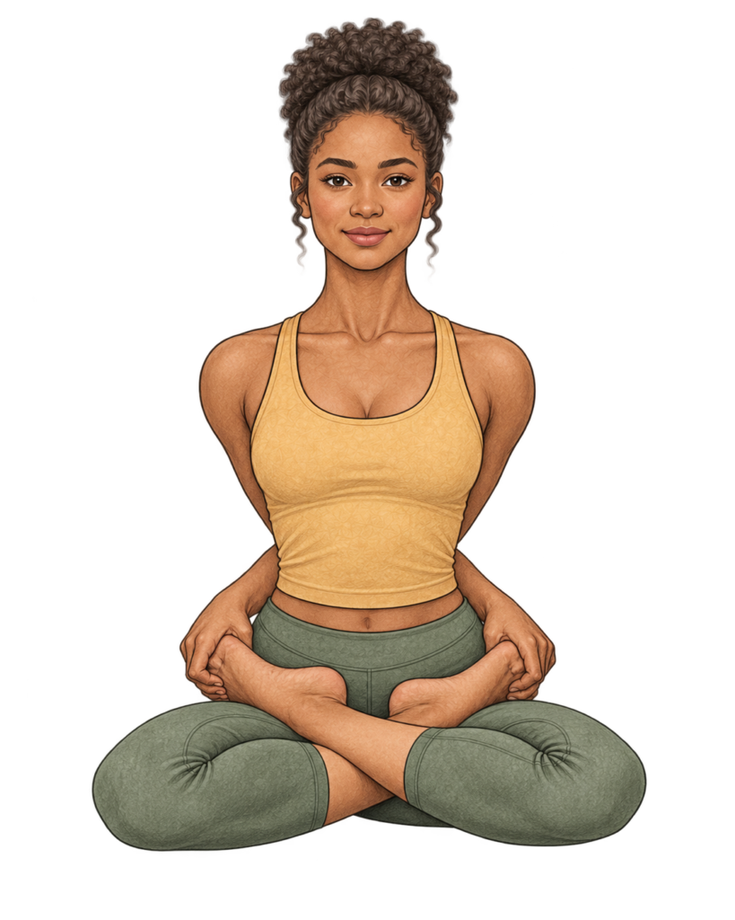 Baddha Padmasana, lotus lié en yoga