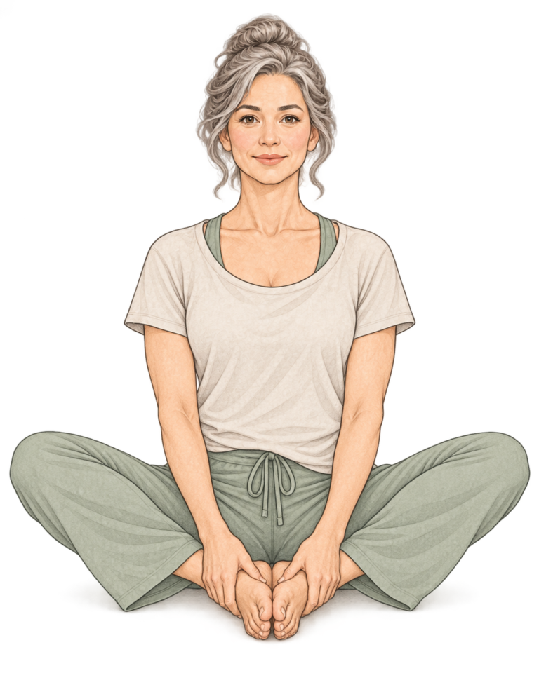 Bhadrasana, posture favorable en yoga