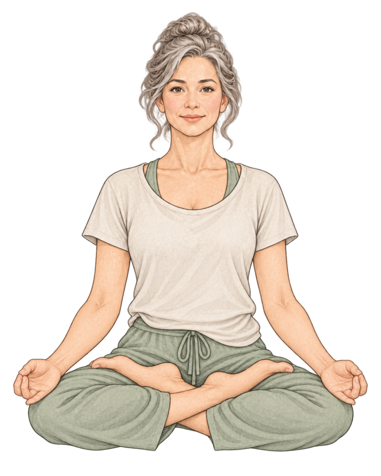 Padmasana, posture du lotus en yoga