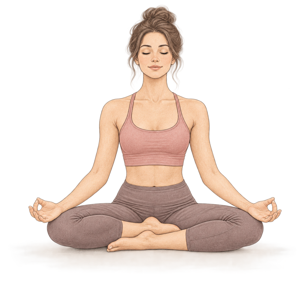 Siddhasana, posture de l’adepte en yoga