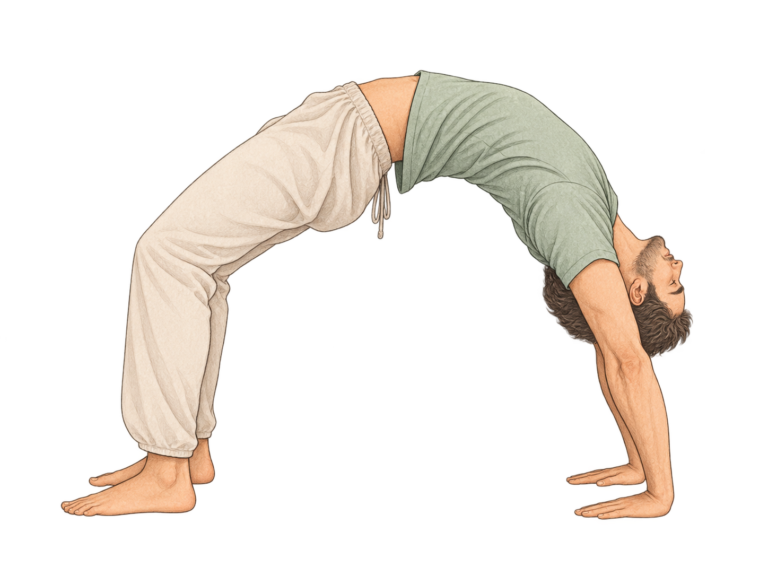 Urdhva Dhanurasana, posture de la roue en yoga