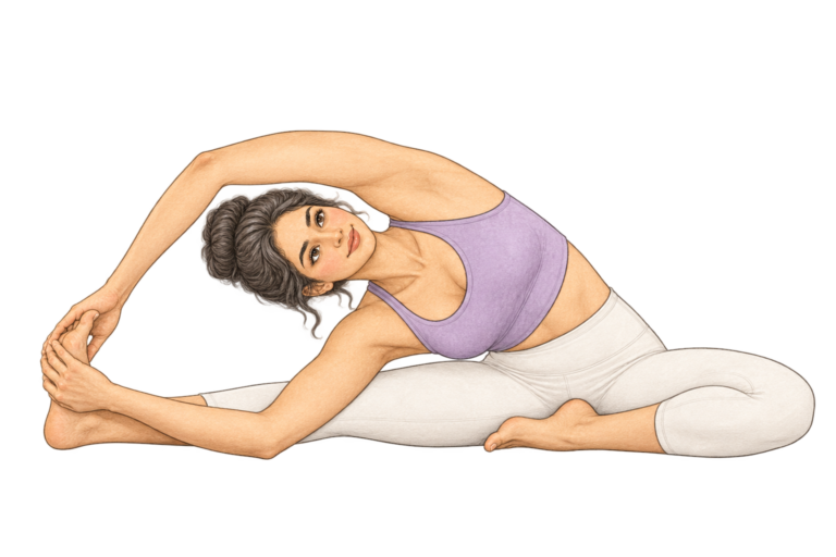 Parivrtta Janu Sirsasana en yoga